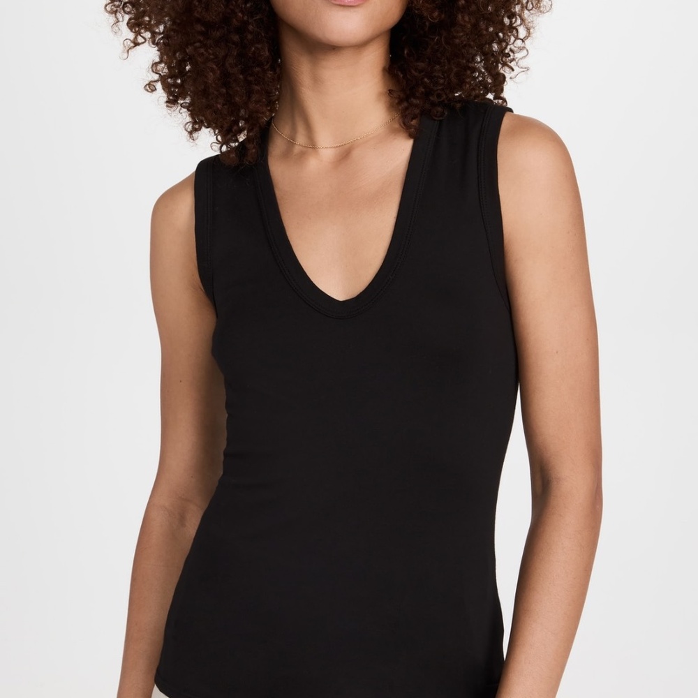 ENZA COSTA Supima Cotton Essential Sleeveless Tank